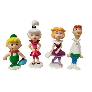 Vintage 1962‎ Applause Hanna Barbera The Jetsons PVC Figurines Lot of 4 W22
